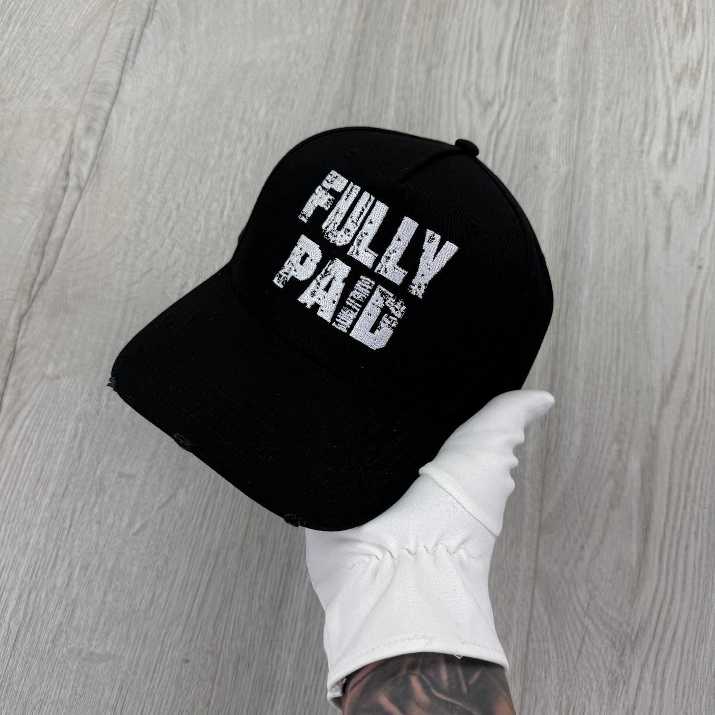 Fully Paid Mens Black Baseball Cap