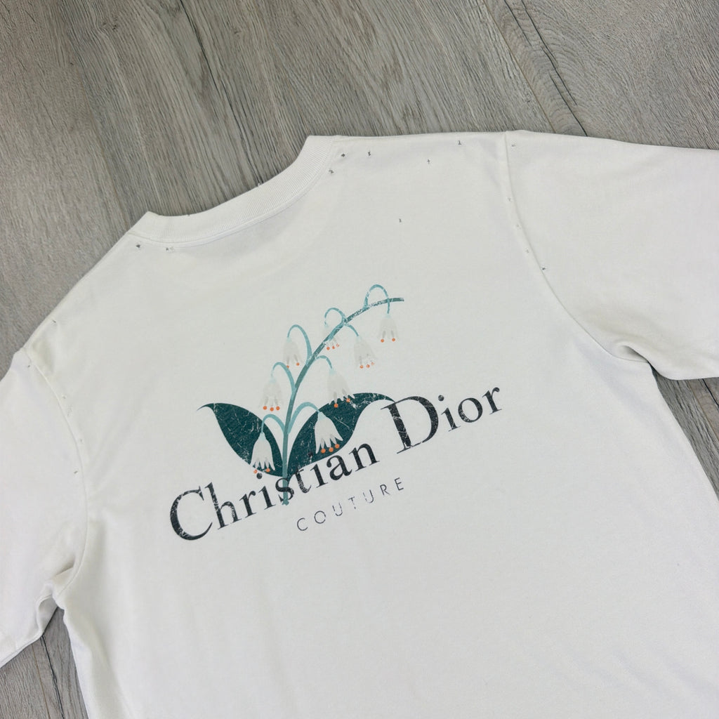 Christian Dior ‘Couture’ Men’s White T-shirt - Small