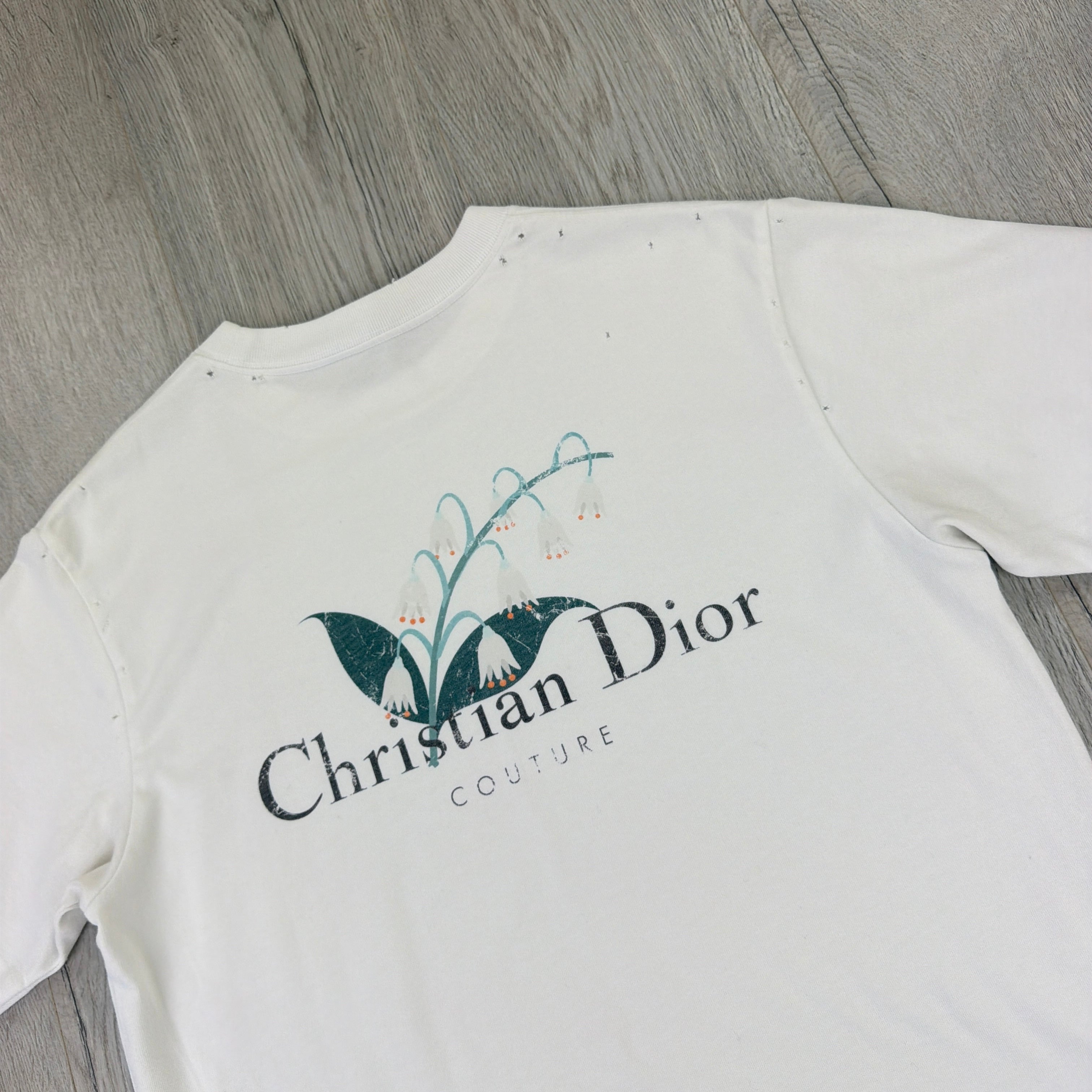 Christian Dior ‘Couture’ Men’s White T-shirt - Small