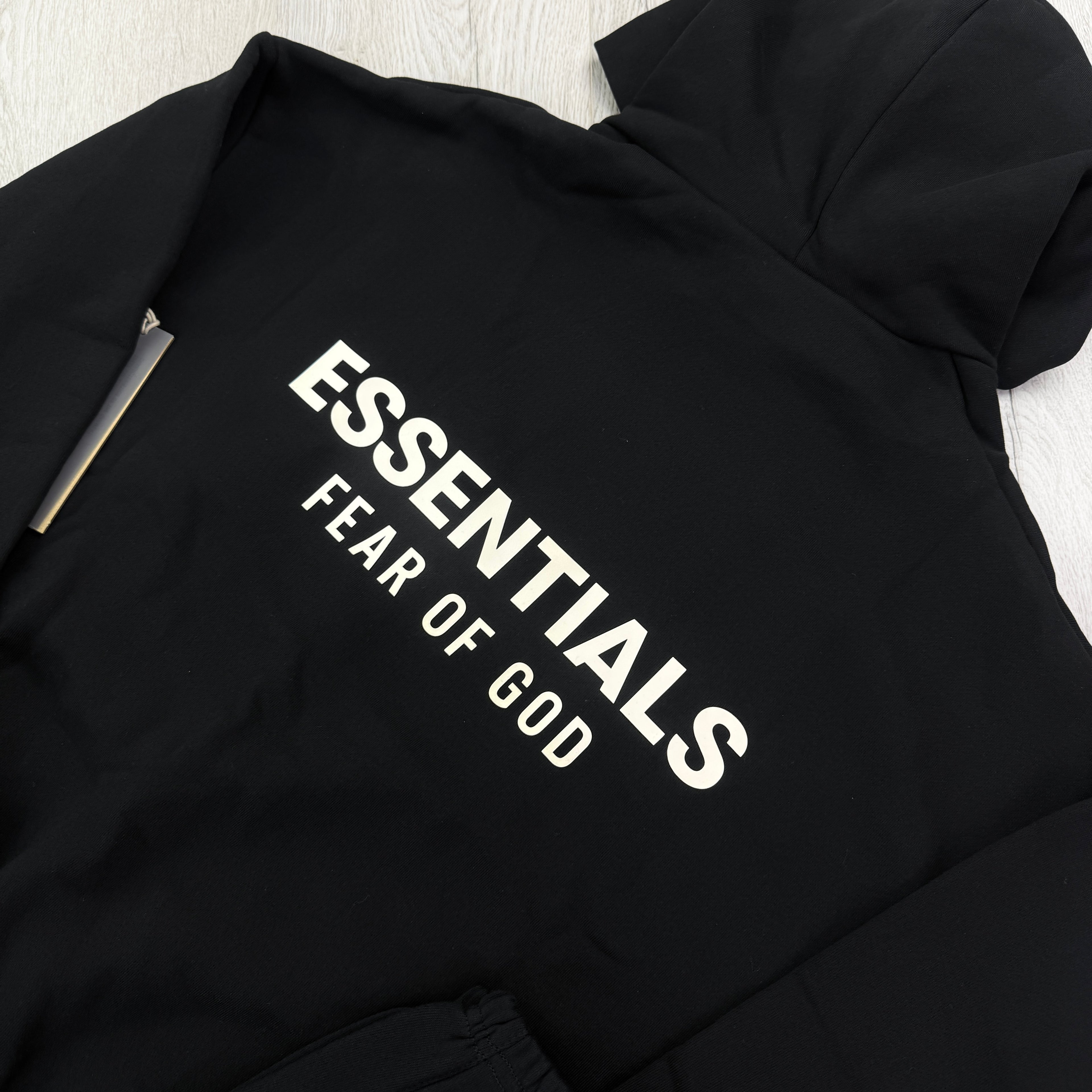 Fear of God Essentials Black & White Full Tracksuit