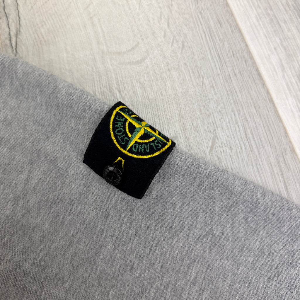 Stone Island Men’s Grey Zip-up Hoodie - XL