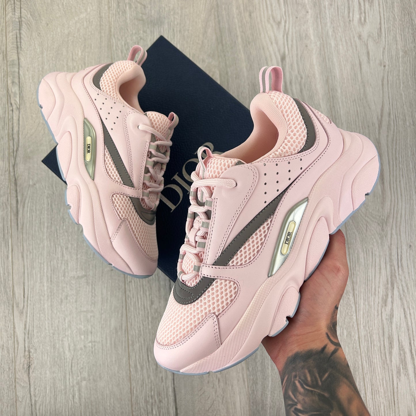 Dior B22 Triple Pink Runners - 42 (Fit Uk 7/7.5)