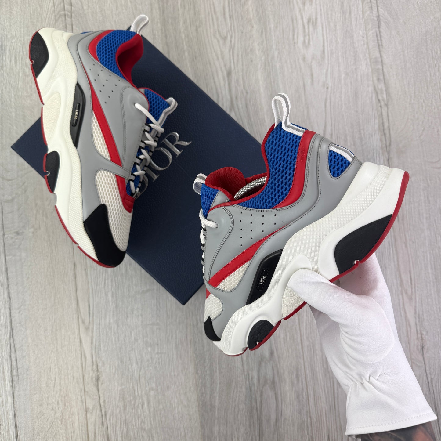 Dior B22 Men’s Spider Man Runners - 47 (Fit Uk 12)