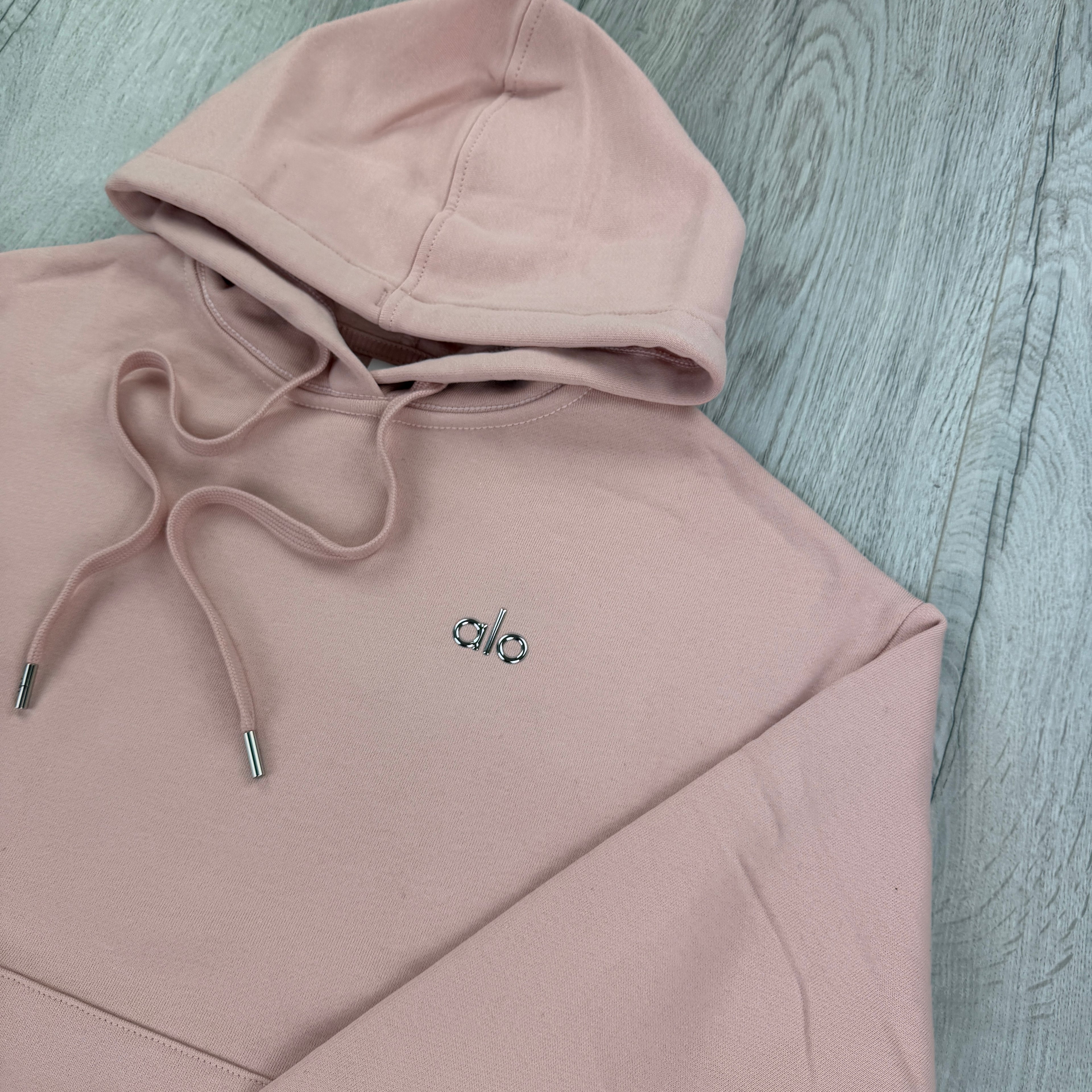 Alo Women’s Pink Pullover Hoodie