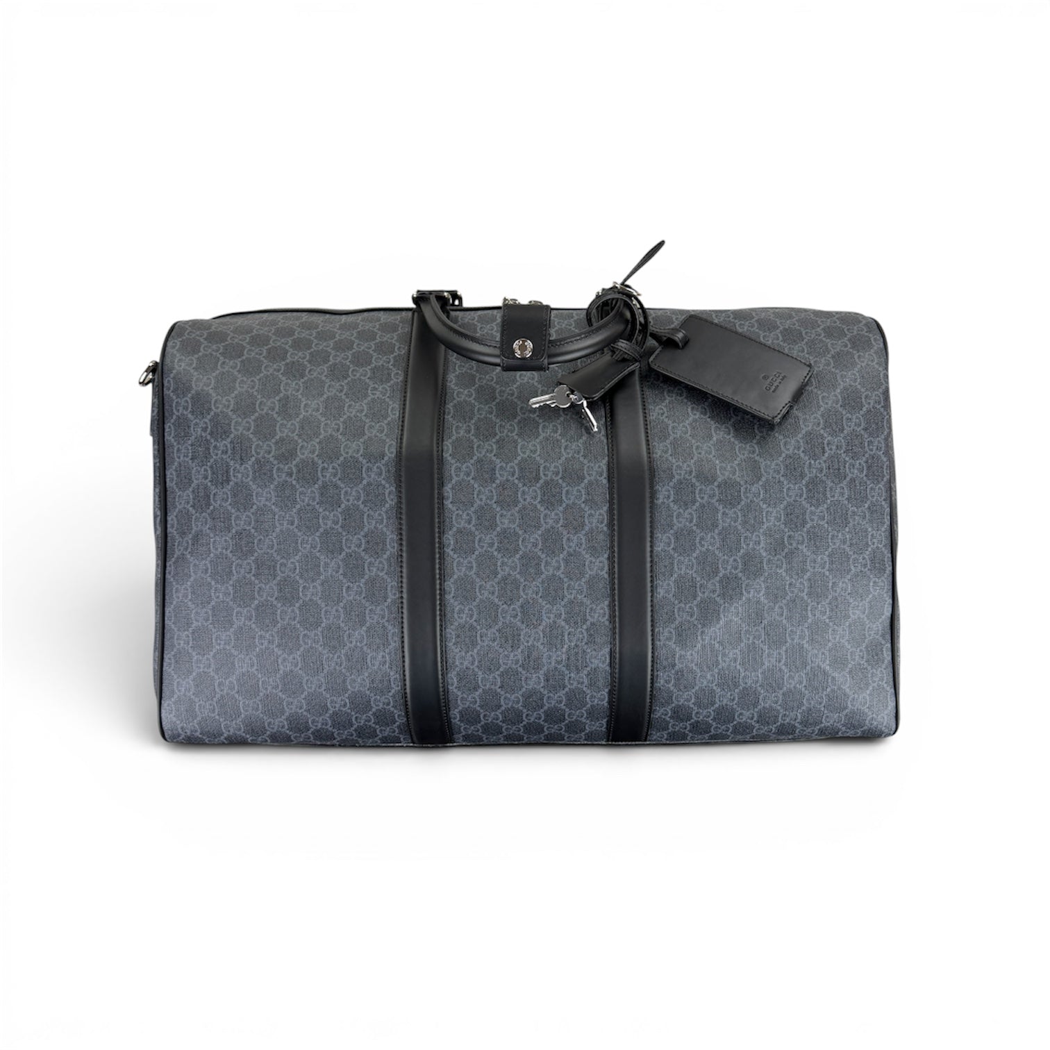 Gucci Mens Large GG Supreme Duffle Bag