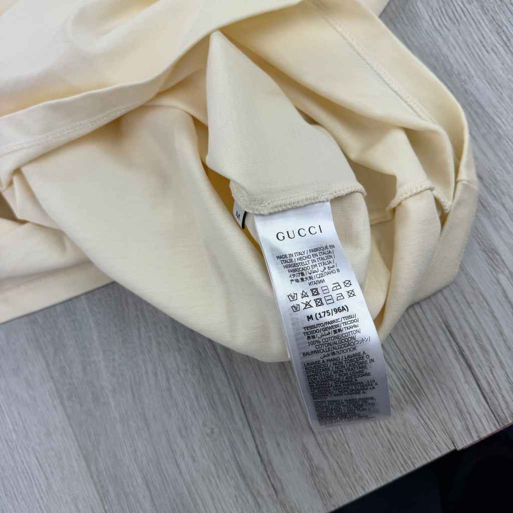 Gucci Men’s Beige T-shirt - Medium
