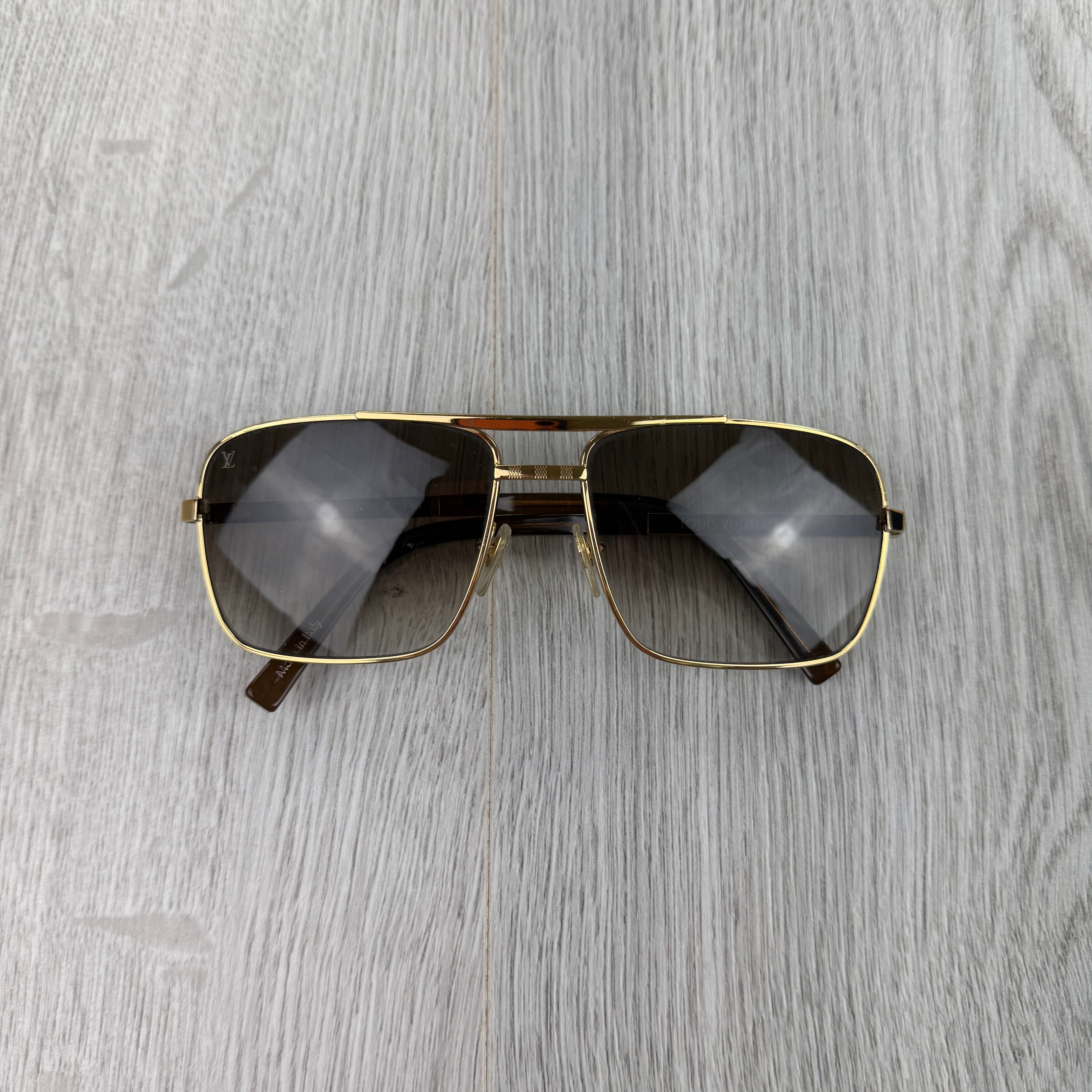 Louis Vuitton Men’s Gold Attitude Sunglasses