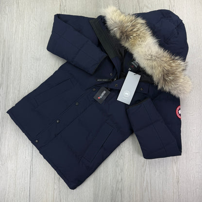 Canada Goose Men’s Navy Carson Parker Jacket - Small Fusion
