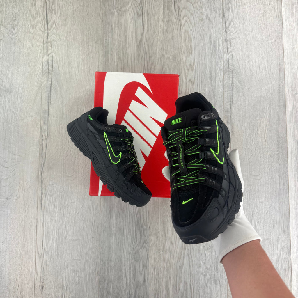 Nike P‑6000 PRM Black Green Strike