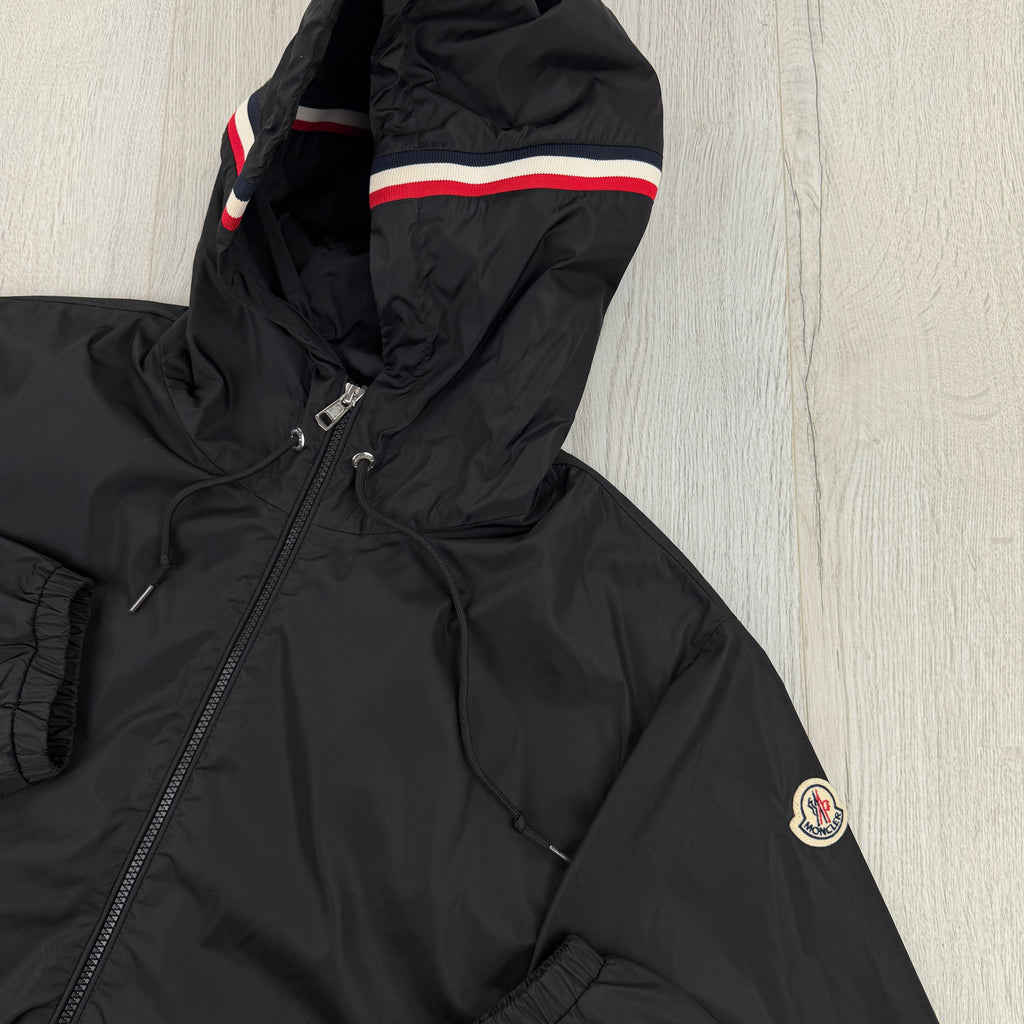 Moncler Men’s Grimpeurs Zip-up Black Windbreaker Jacket - Size 4