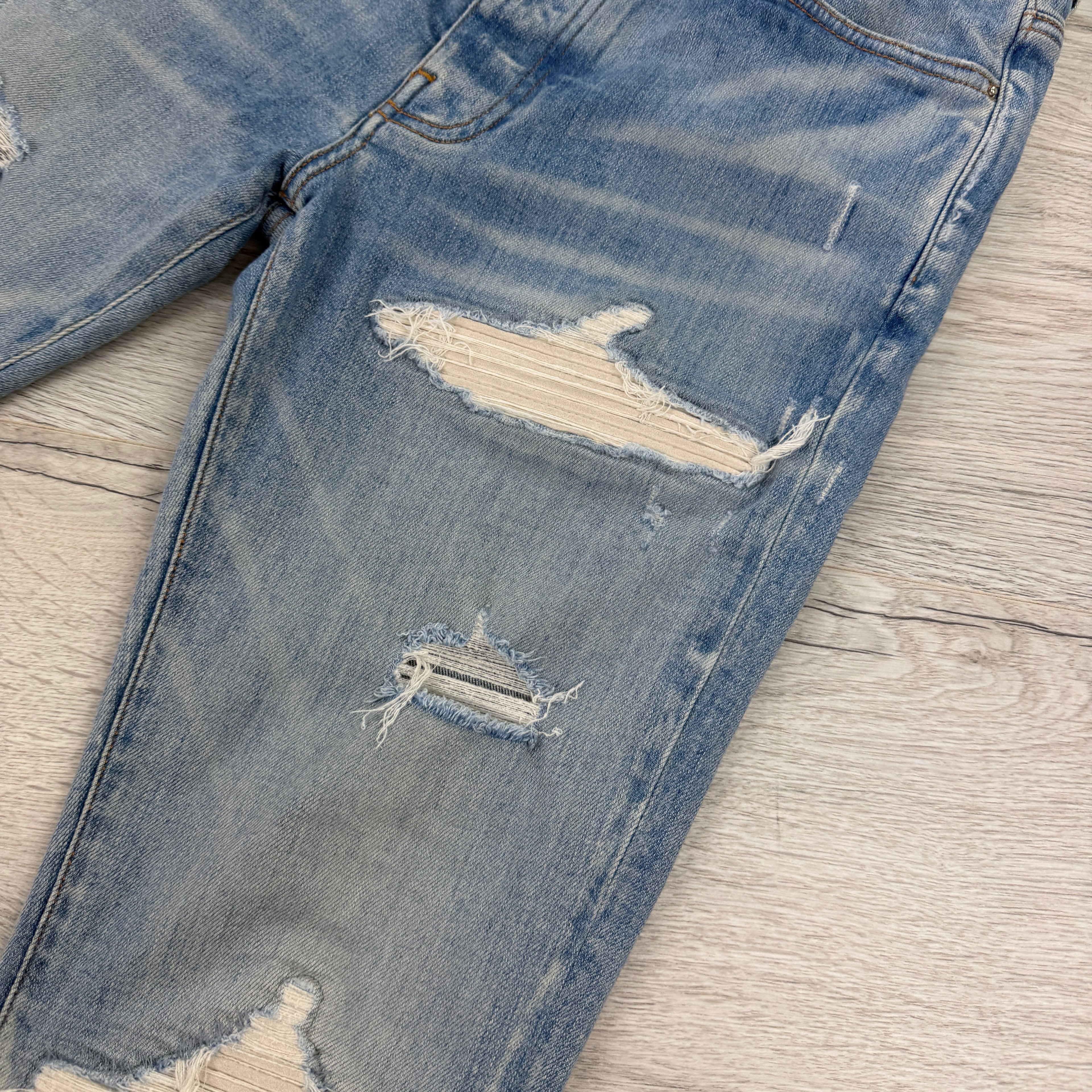 Amiri Men’s Blue Denim MX1 Jeans - Uk 31