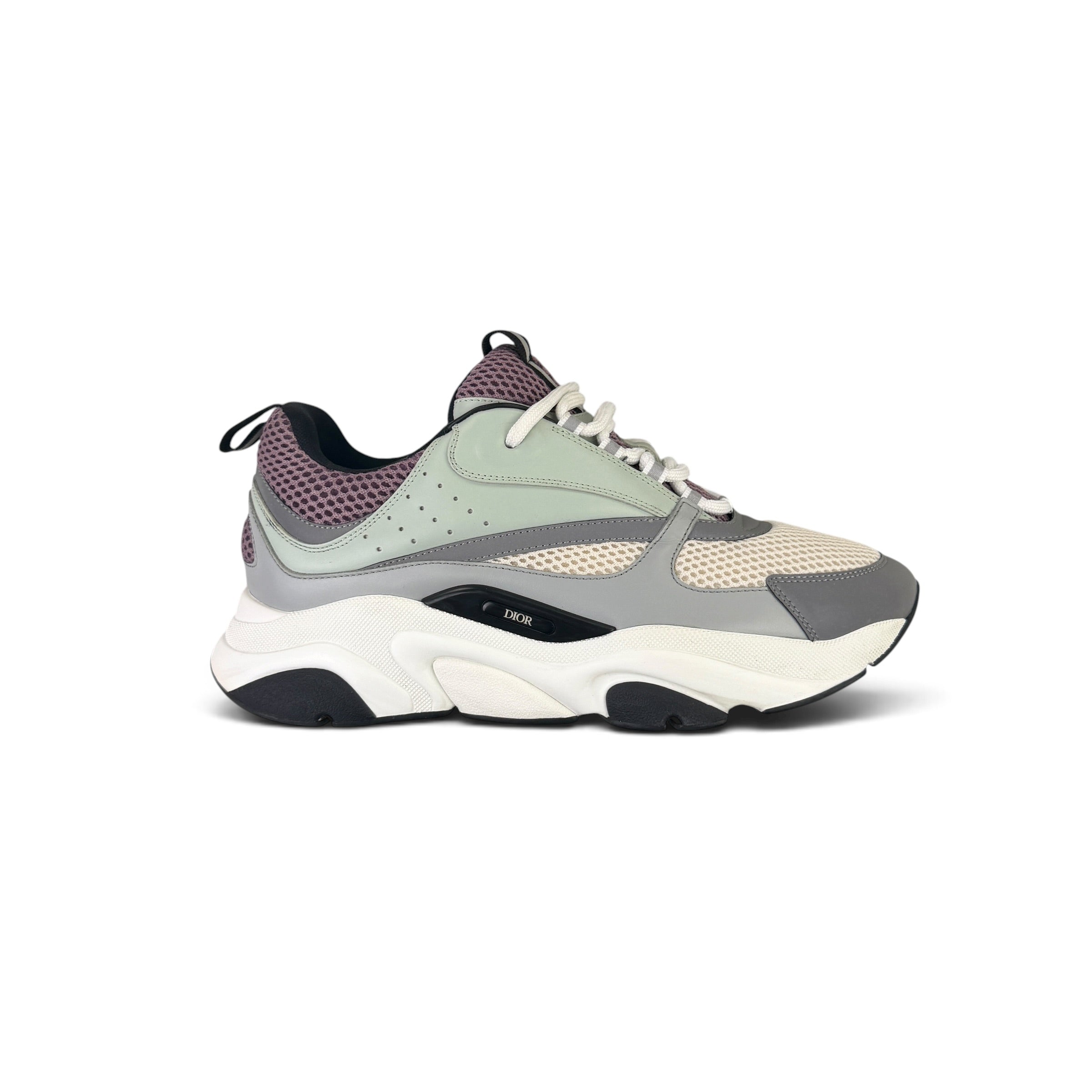 Dior B22 Men’s Lavender & Grey Trainers - 43 (Fit Uk 8.5)