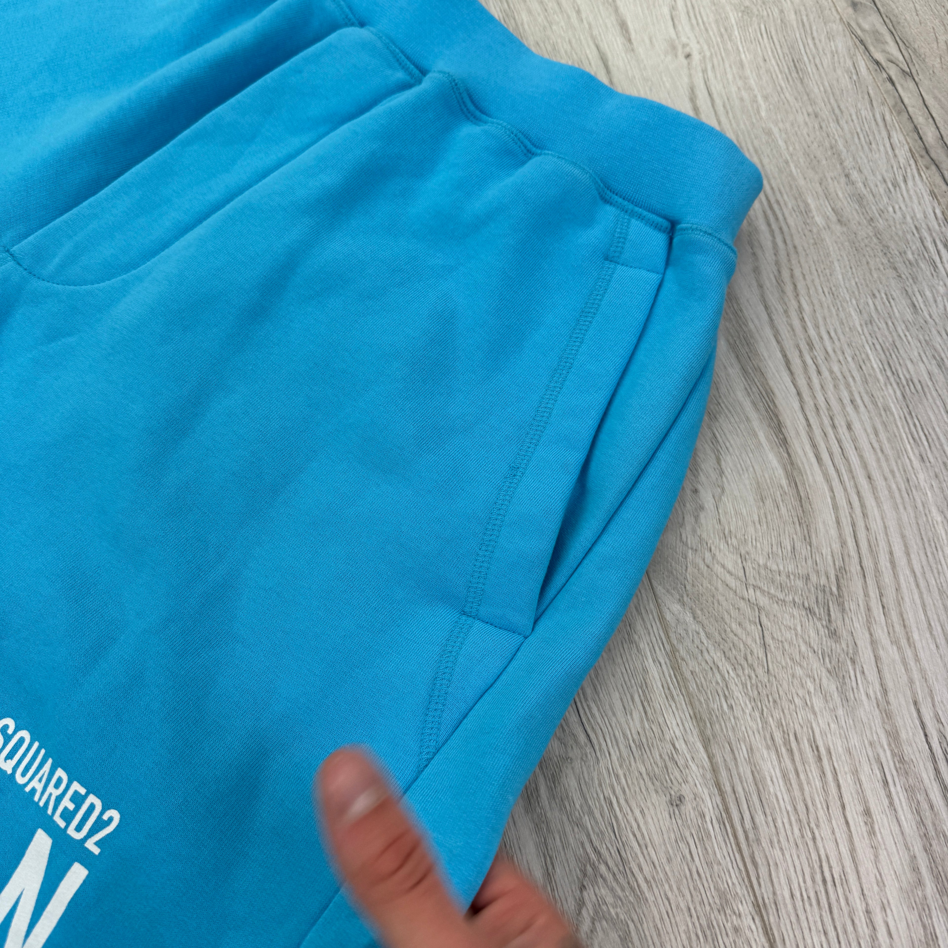 Dsquared2 Men’s Turquoise Blue Shorts - Small