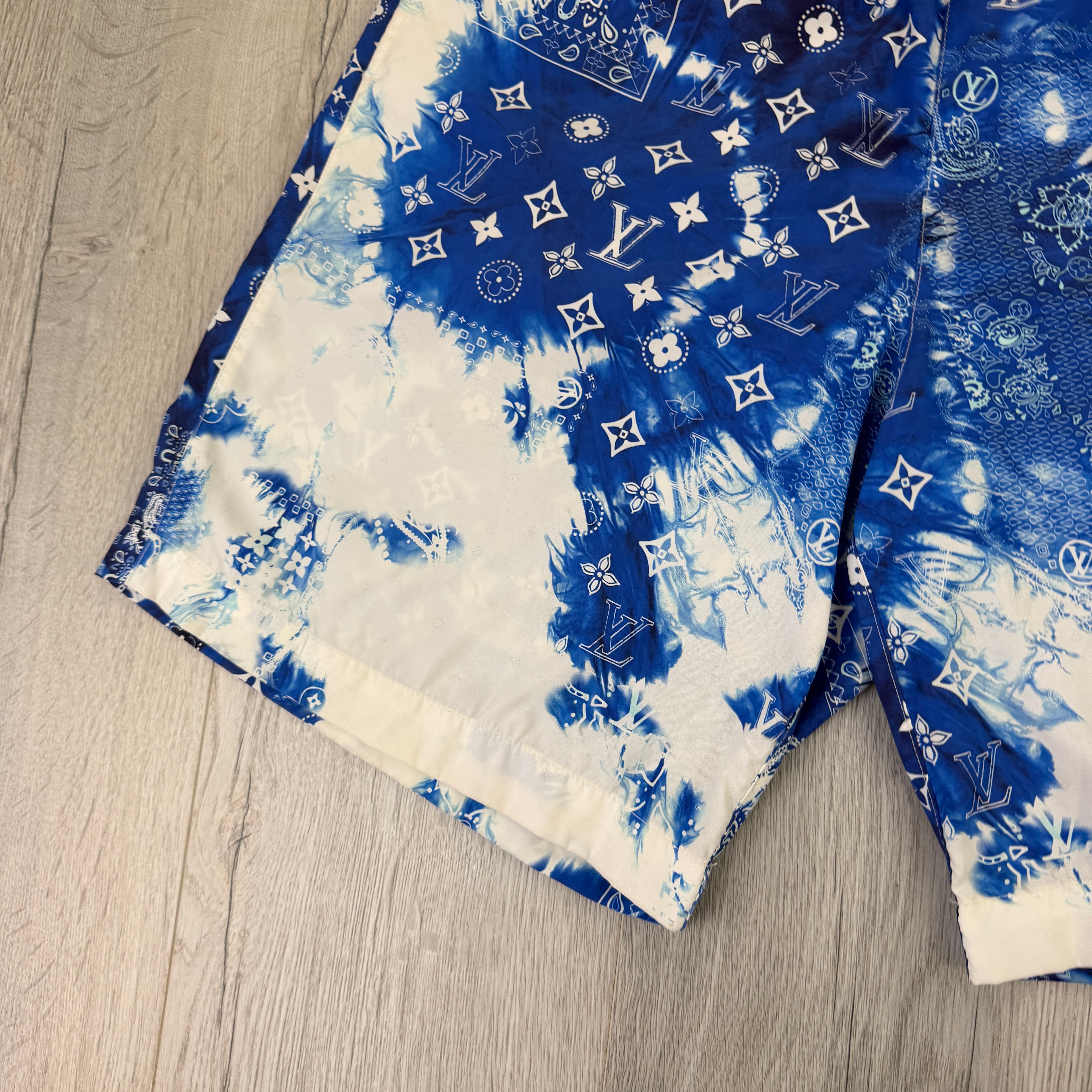 Louis Vuitton Men’s Monogram Bandana Shorts - Small (Fit Medium)