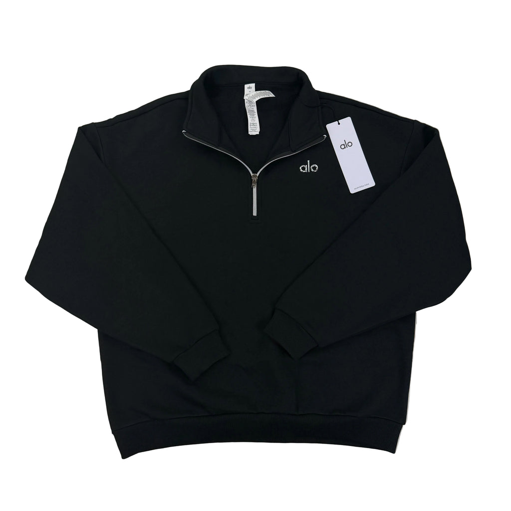 Alo Men’s Black 1/4 Zip Fleece