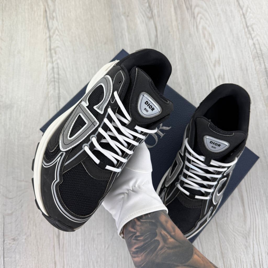 Dior B30 Men’s Black & White Trainers - 43 (Fit Uk 9)