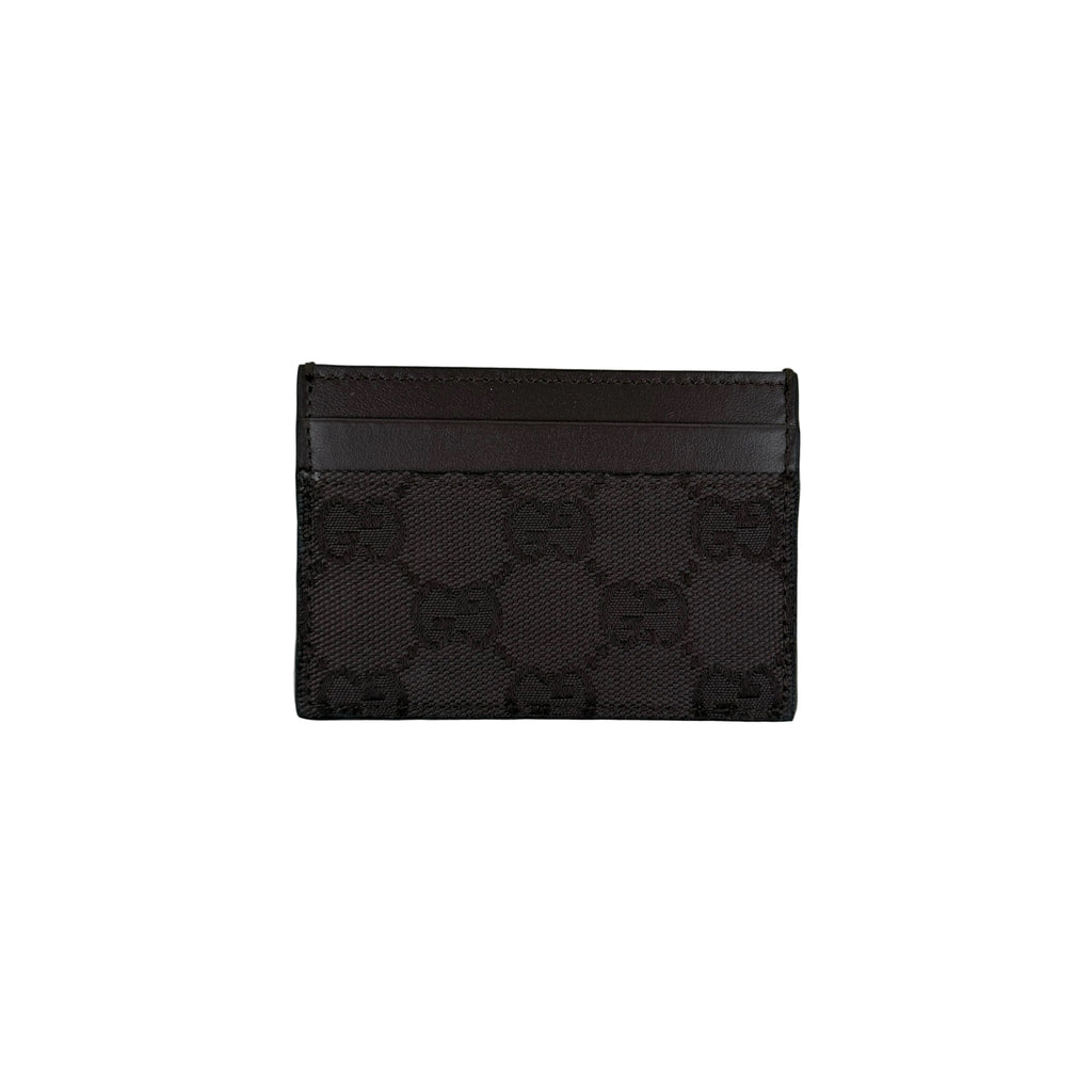 Gucci GG Interlocking Brown Card Holder