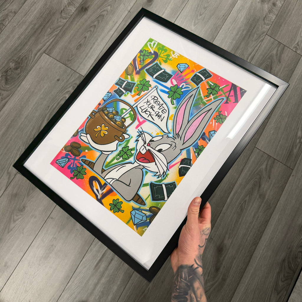 DESIGNER INSPIRED WALL ART - CREATE YOUR OWN LUCK