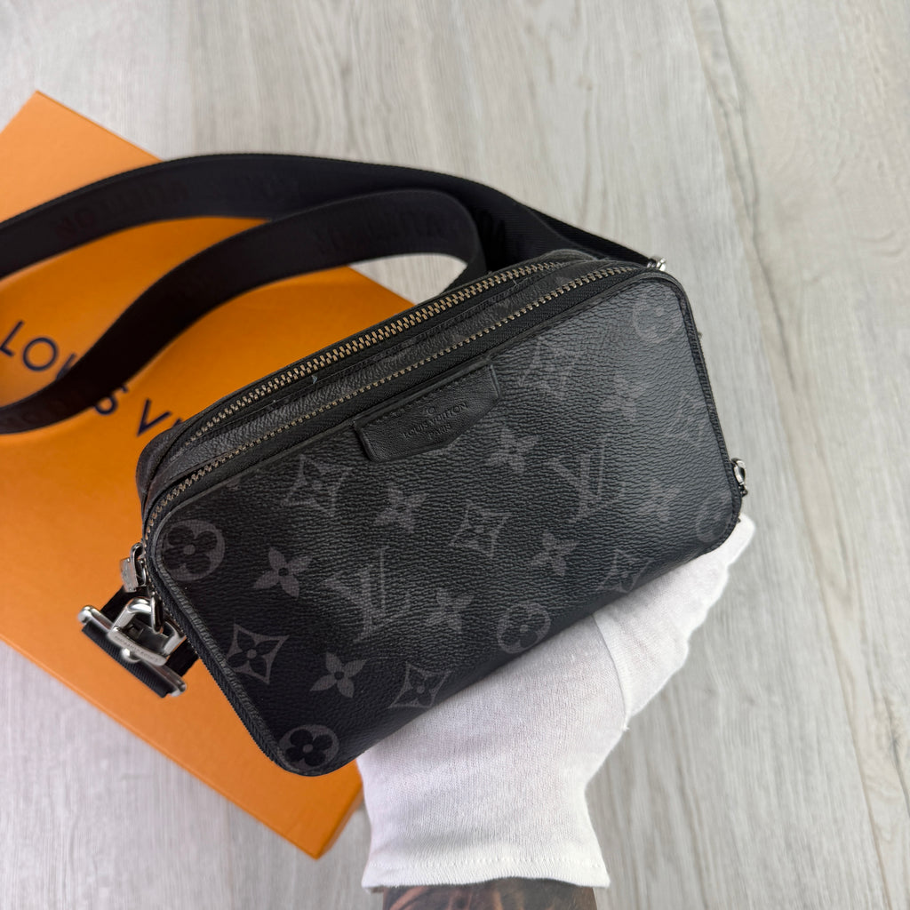 Louis Vuitton Men’s Black Monogram Alpha Wearable Shoulder Bag