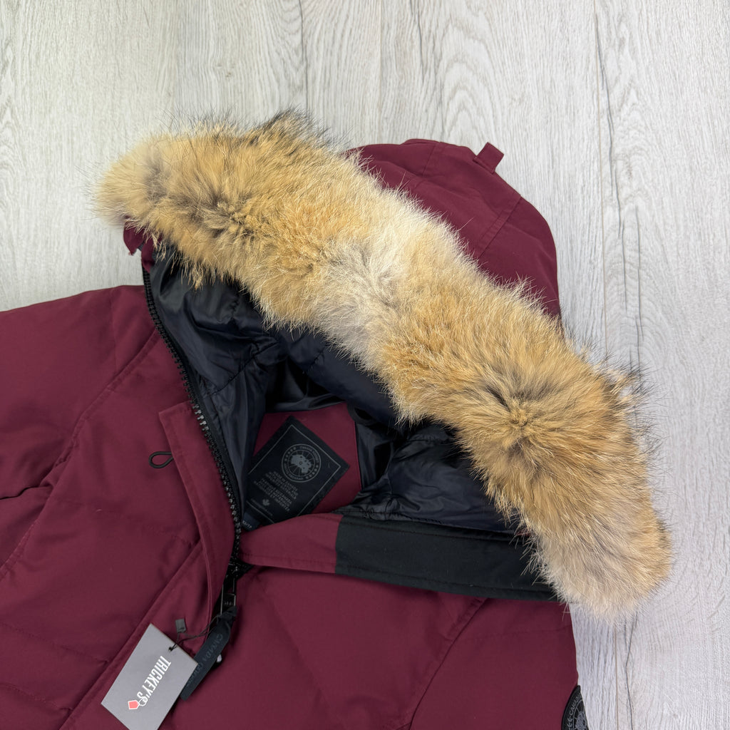 Canada Goose Women’s Loretta  Burgundy Parker Jacket - XS