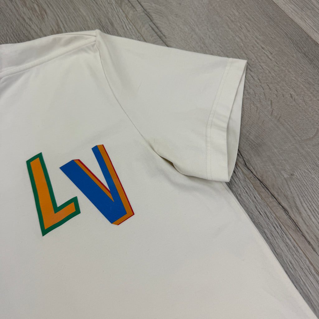 Louis Vuitton x NBA Men’s White T-shirt - Medium