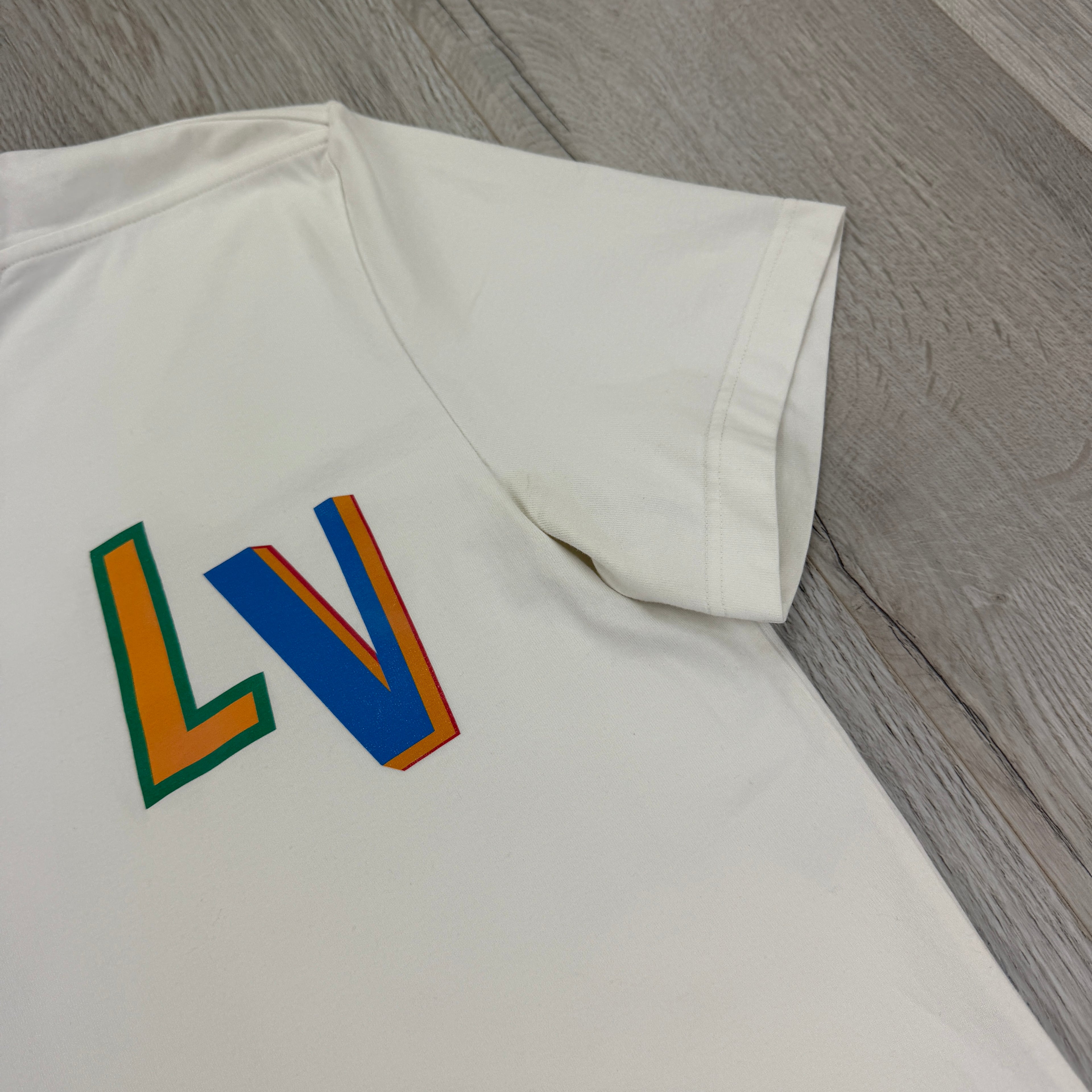 Louis Vuitton x NBA Men’s White T-shirt - Medium