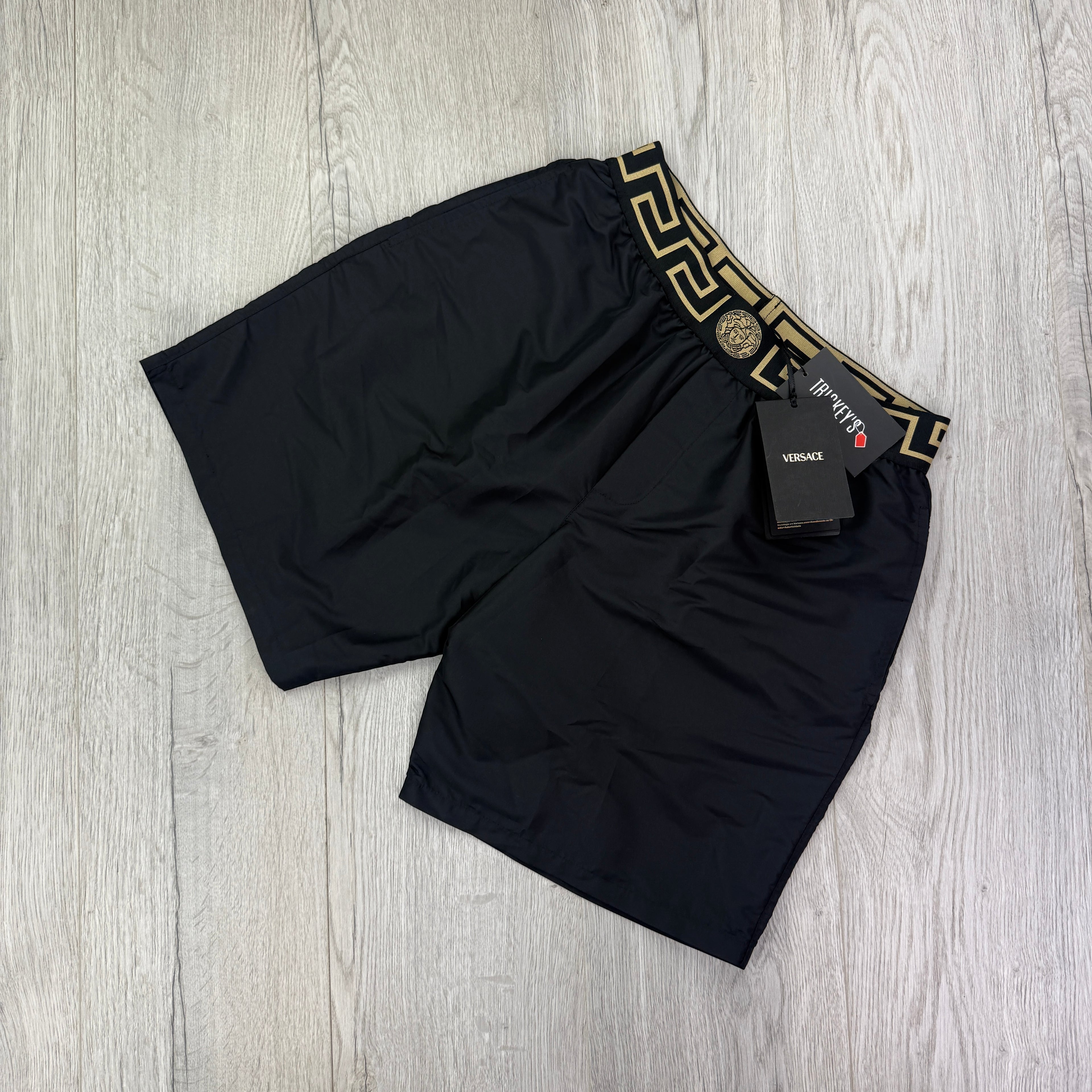 Versace Men’s Black Swim Shorts