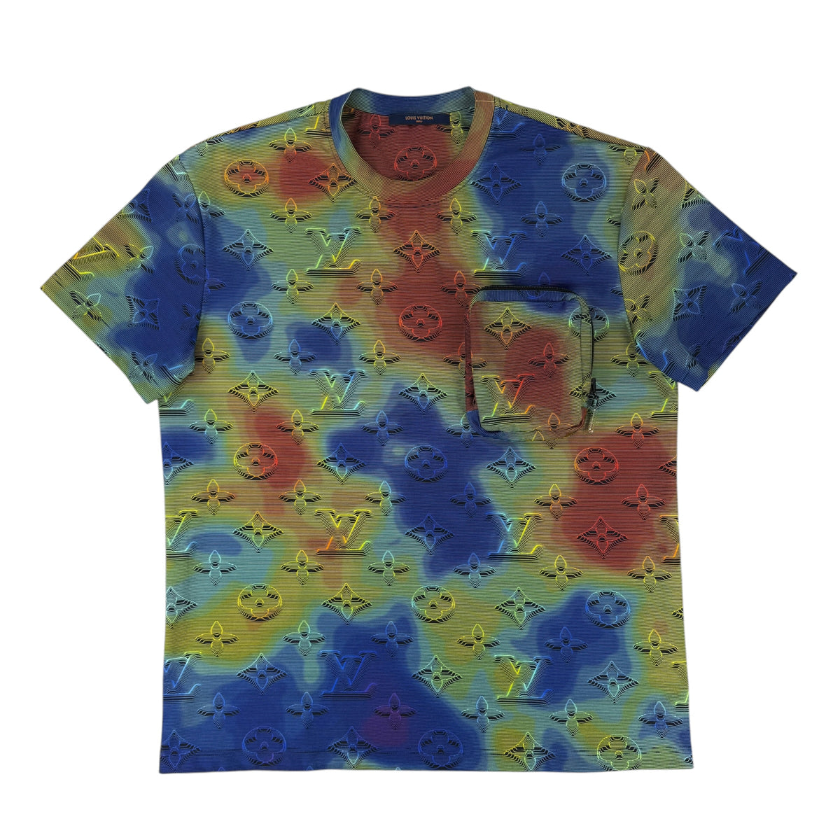 Louis Vuitton Men’s 3D Illusion 2054 T-shirt - Large (Fit XL)