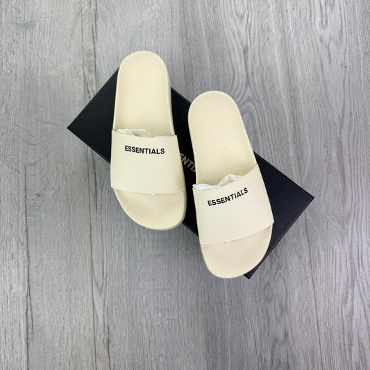 Essentials Men’s Beige Sliders