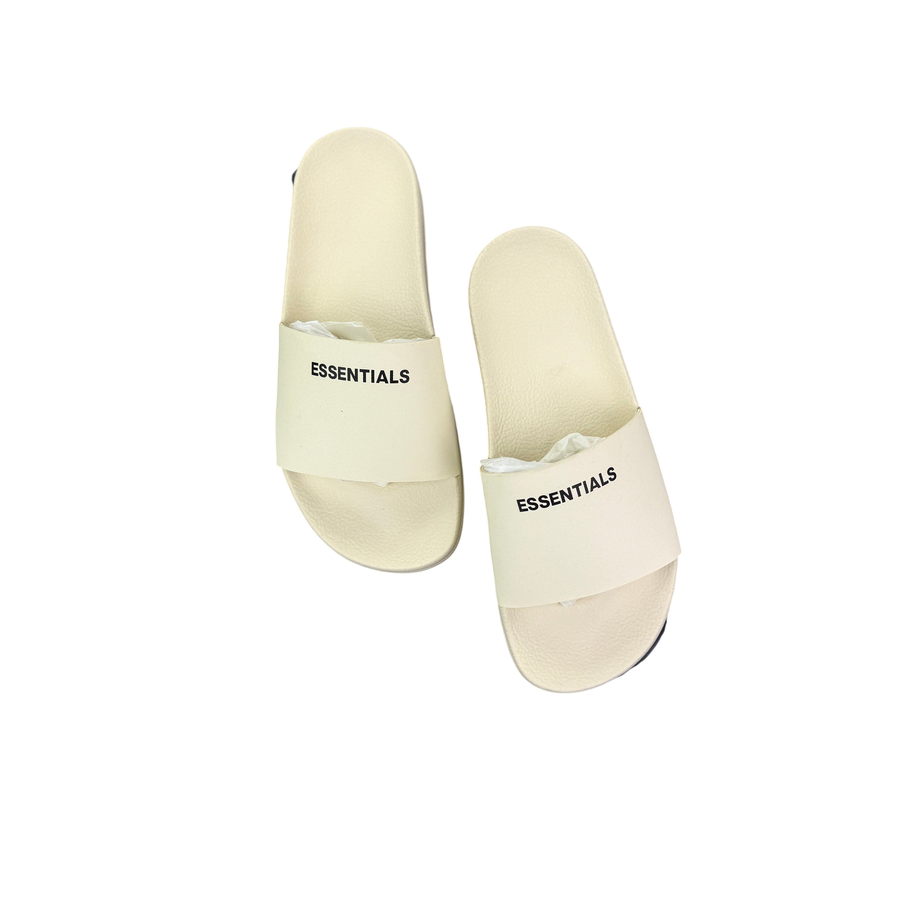 Essentials Men’s Beige Sliders