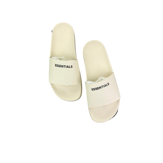 Essentials Men’s Beige Sliders