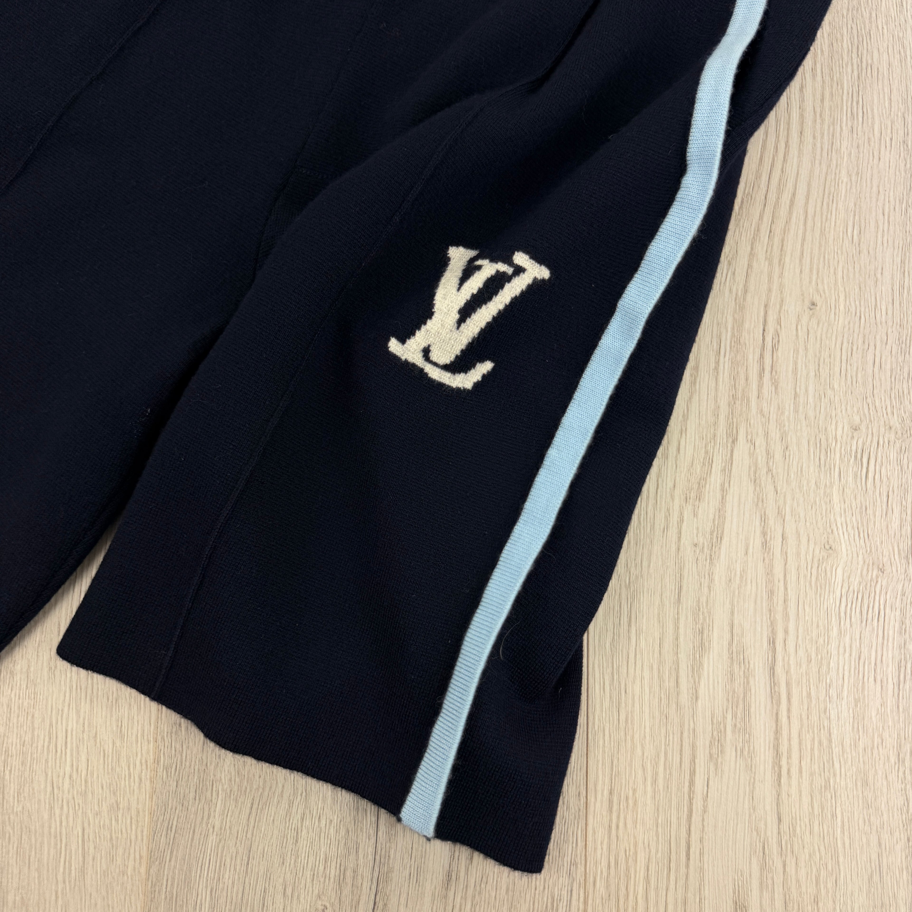 Louis Vuitton Men’s Navy Wool Shorts - Small (Fit Medium)