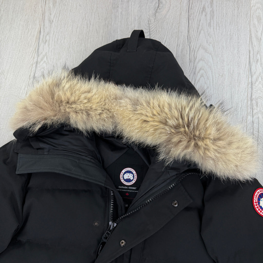 Canada Goose Men’s Black Carson Parker Jacket - Large