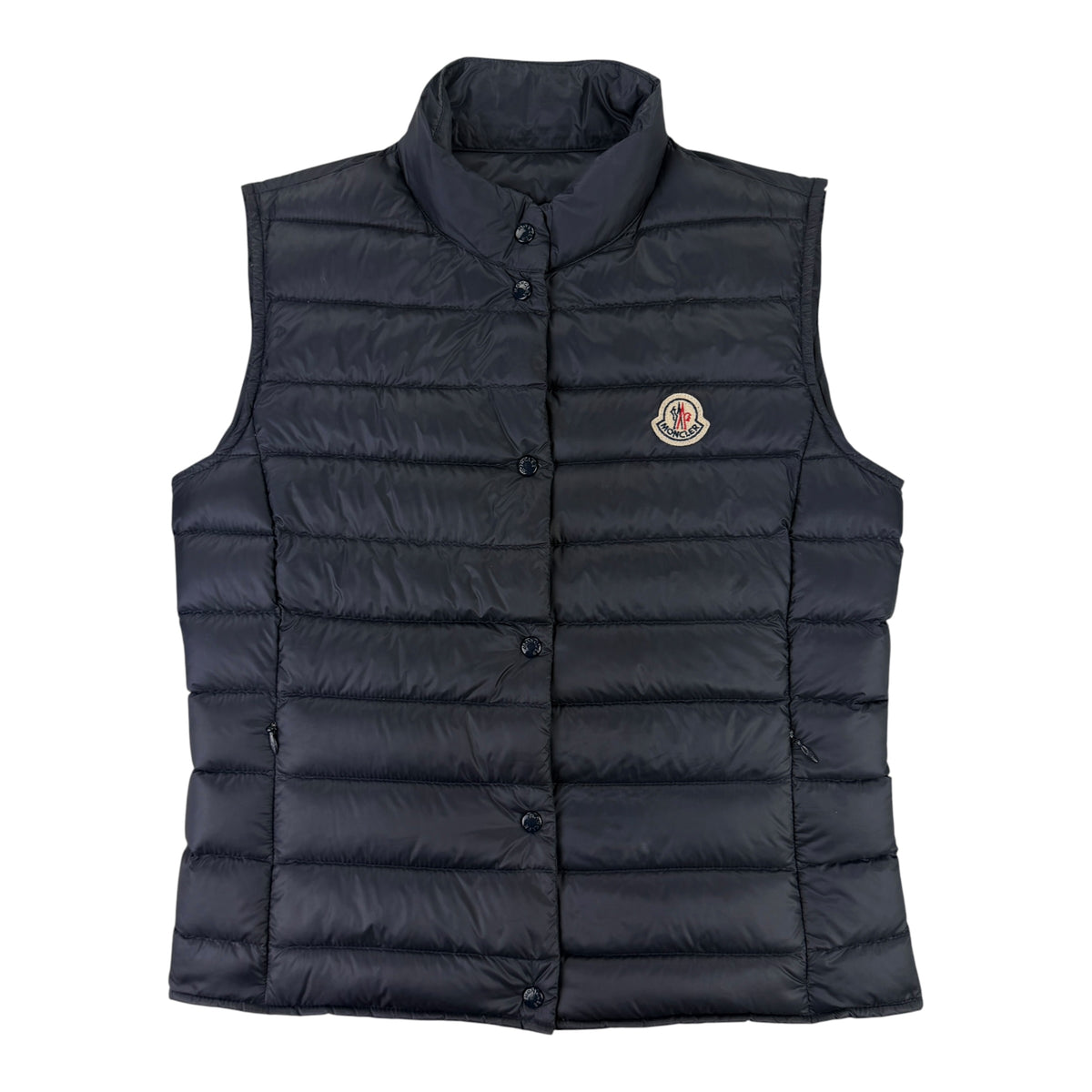 Moncler Women’s Navy Gilet - Size 1