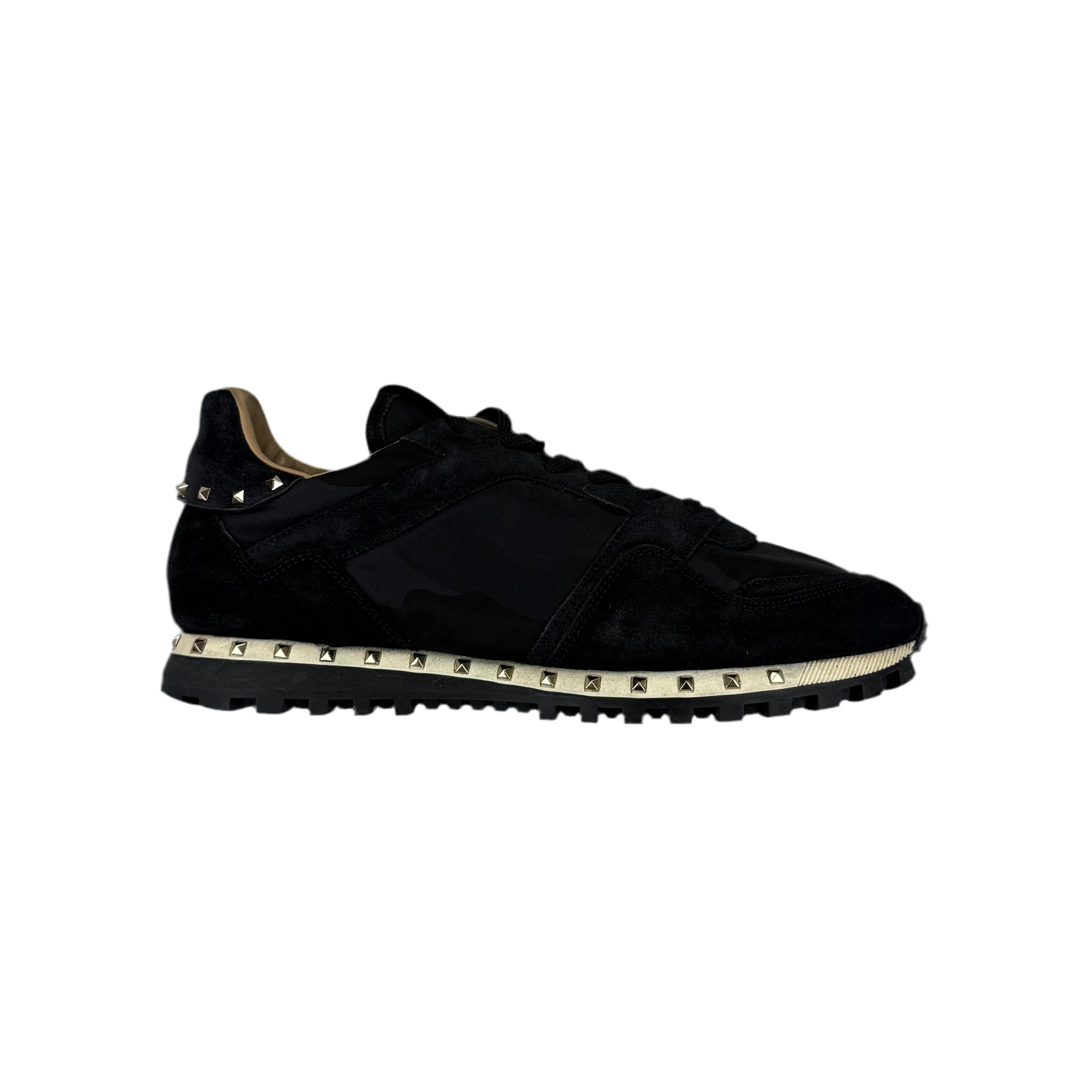Valentino Men’s Navy Rockstud Trainers - Uk 10