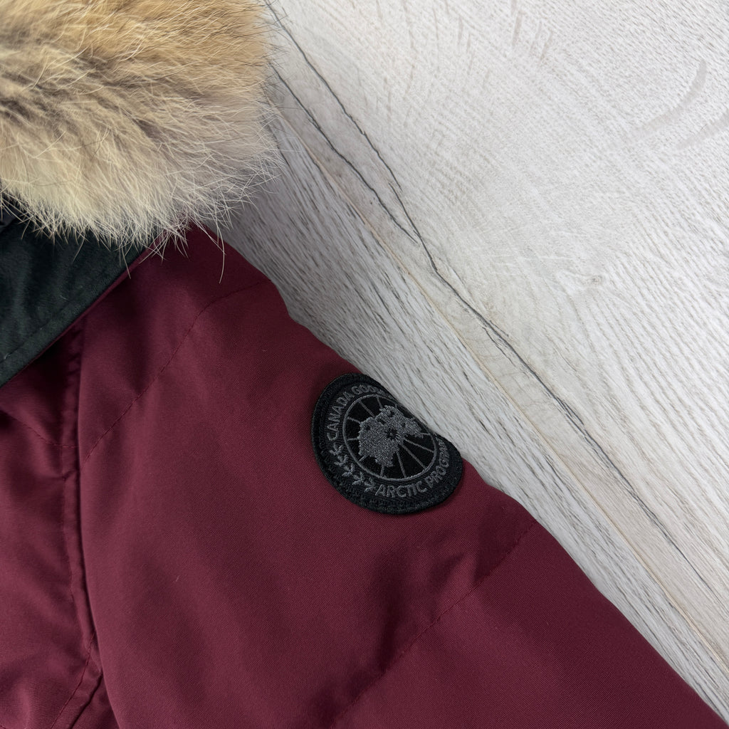Canada Goose Women’s Loretta  Burgundy Parker Jacket - XS