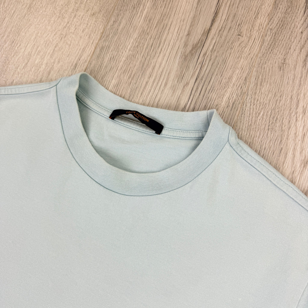 Louis Vuitton Men’s Baby Blue Gradient T-shirt - Large