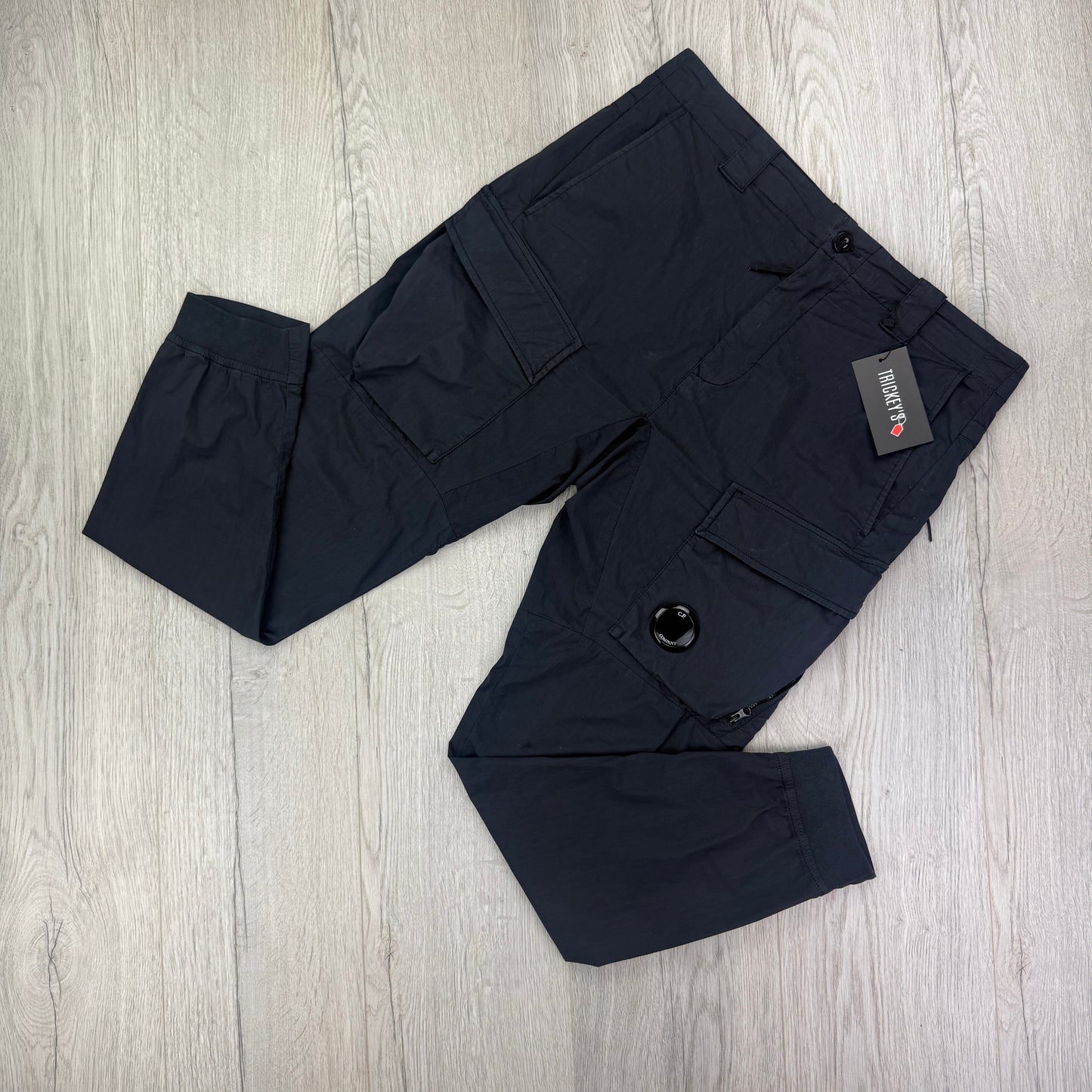 Cp Company Navy Cargo Trousers - 46 (Uk 33/34)