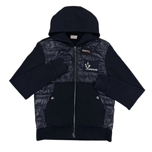 Moncler Men’s Zip-up Navy  Padded Modella Maglia Cardigan - Large Slim