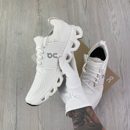 On Running Cloudswift 4 All White Trainers