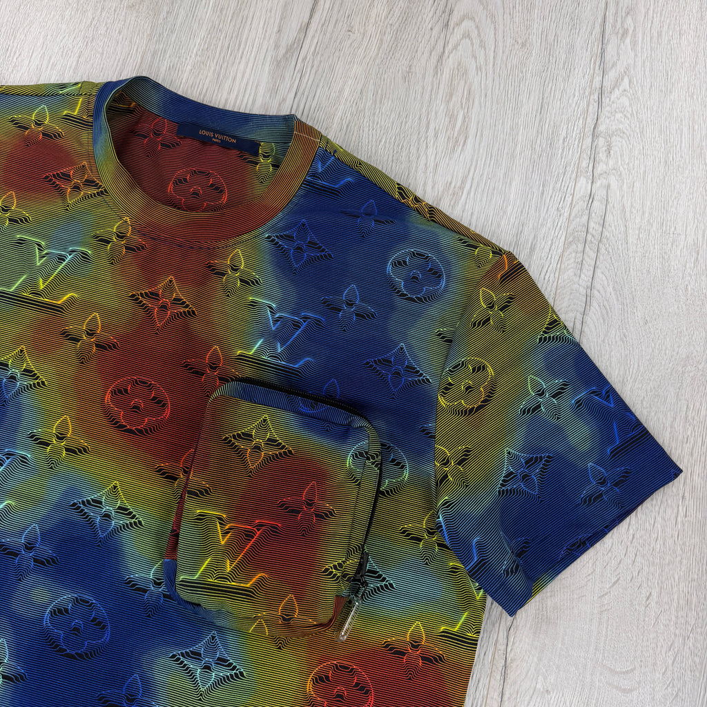 Louis Vuitton Men’s 3D Illusion 2054 T-shirt - Large (Fit XL)