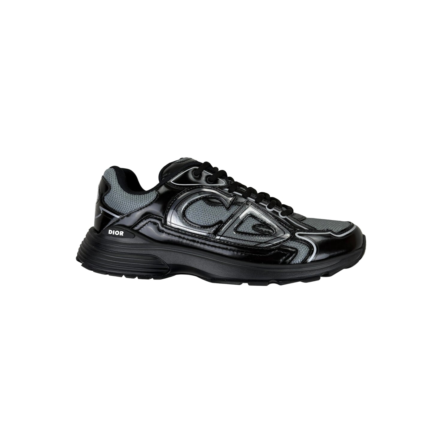 Dior B30 Men’s Black Countdown Trainers - 41 ( Fit Uk 7)