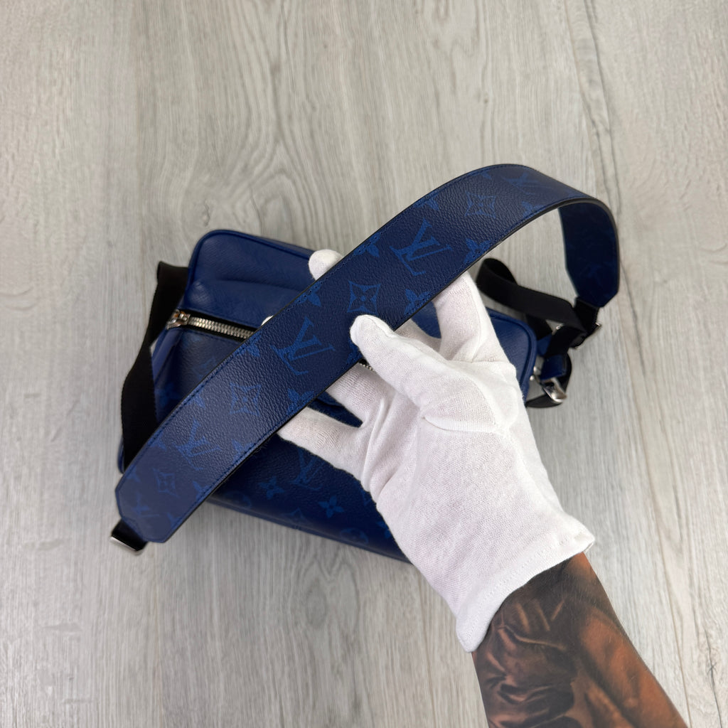 Louis Vuitton Men’s Blue Monogram Outdoor Messenger Bag
