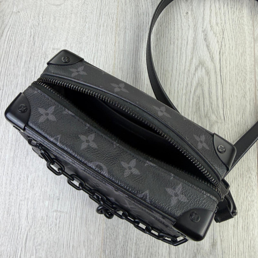 Louis Vuitton Men’s Black Monogram Mini Soft Trunk Bag
