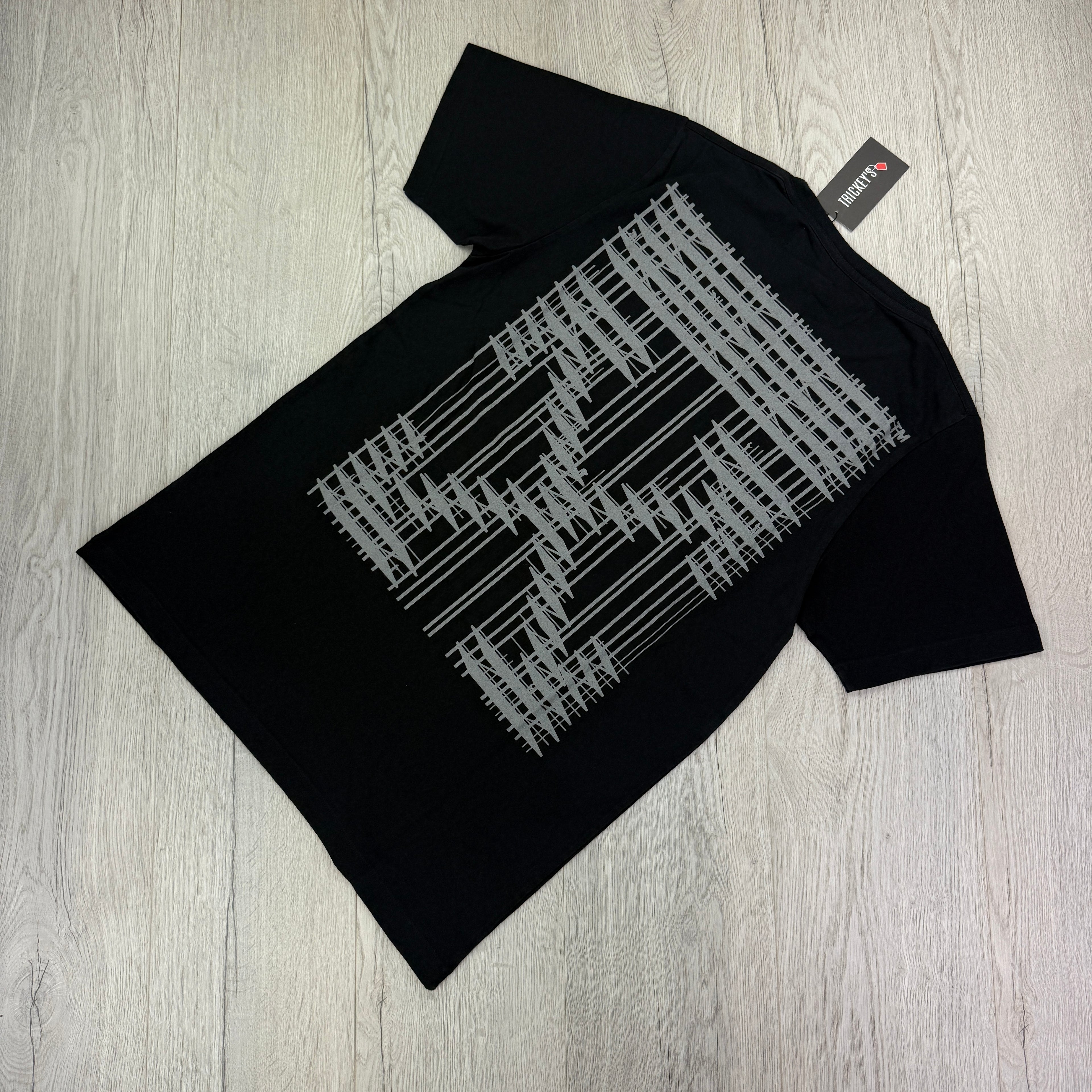 Off White Men’s Black T-shirt - Large