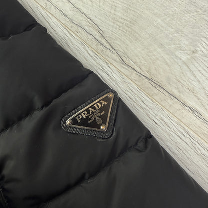 Prada Men’s Black Padded Down Jacket - 50 (Fit Small/Medium)