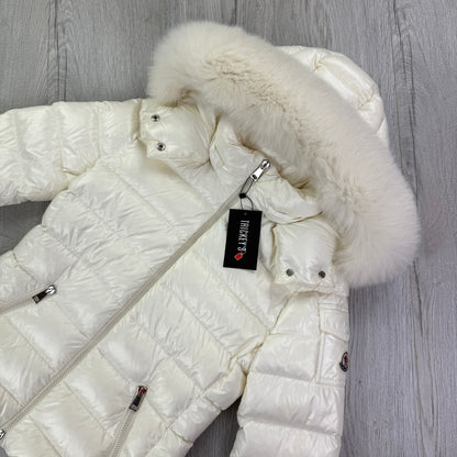 Moncler Women’s Cream / Beige BadyF Down Jacket - Size 0