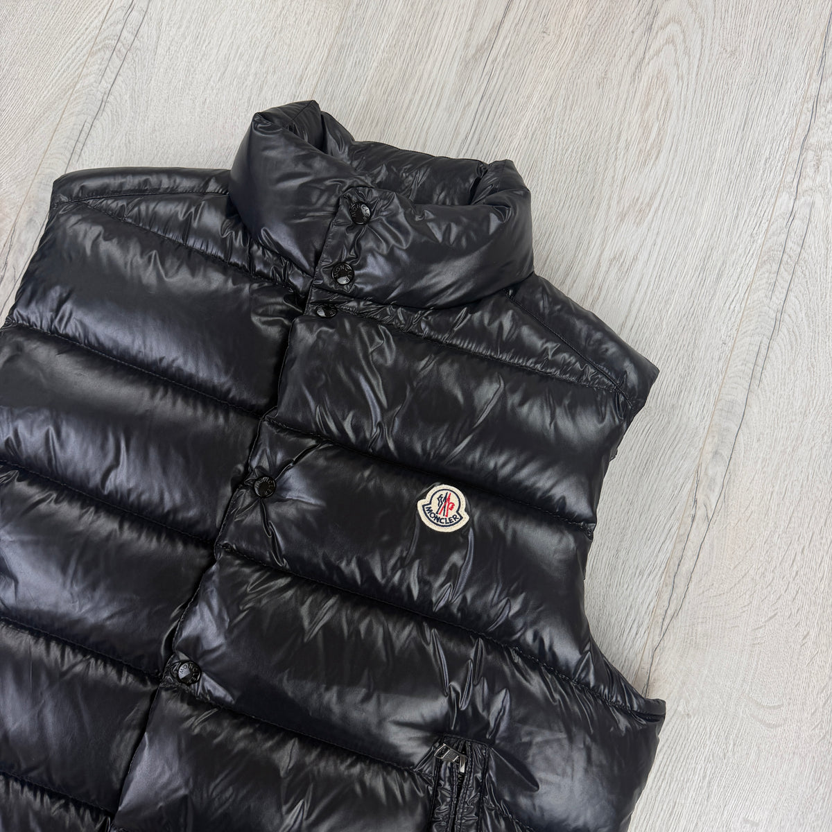 Moncler Men’s Black Tibb Gilet - Size 6