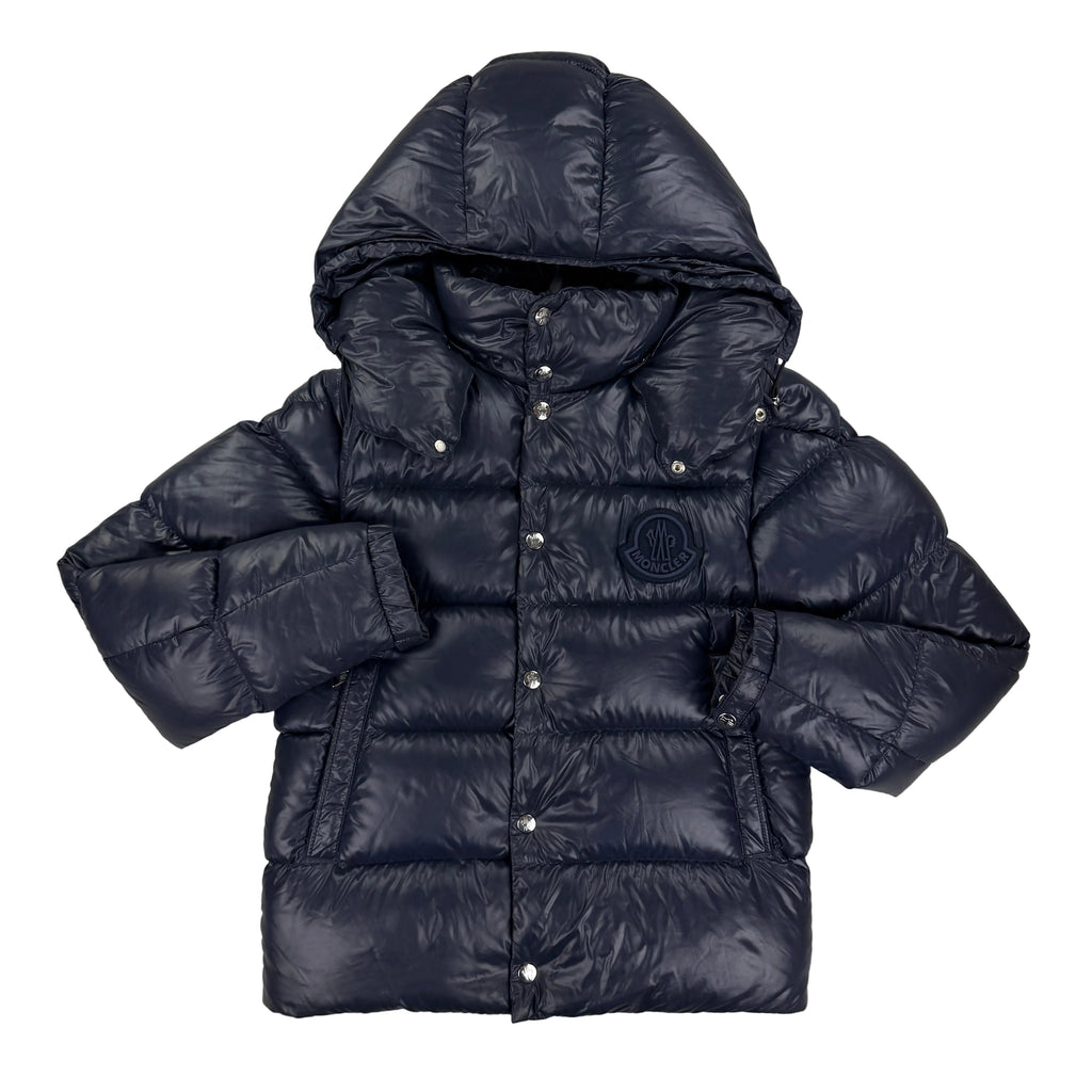 Moncler Tarnos Giubbotto Men’s Navy Puffer Jacket - Size 0