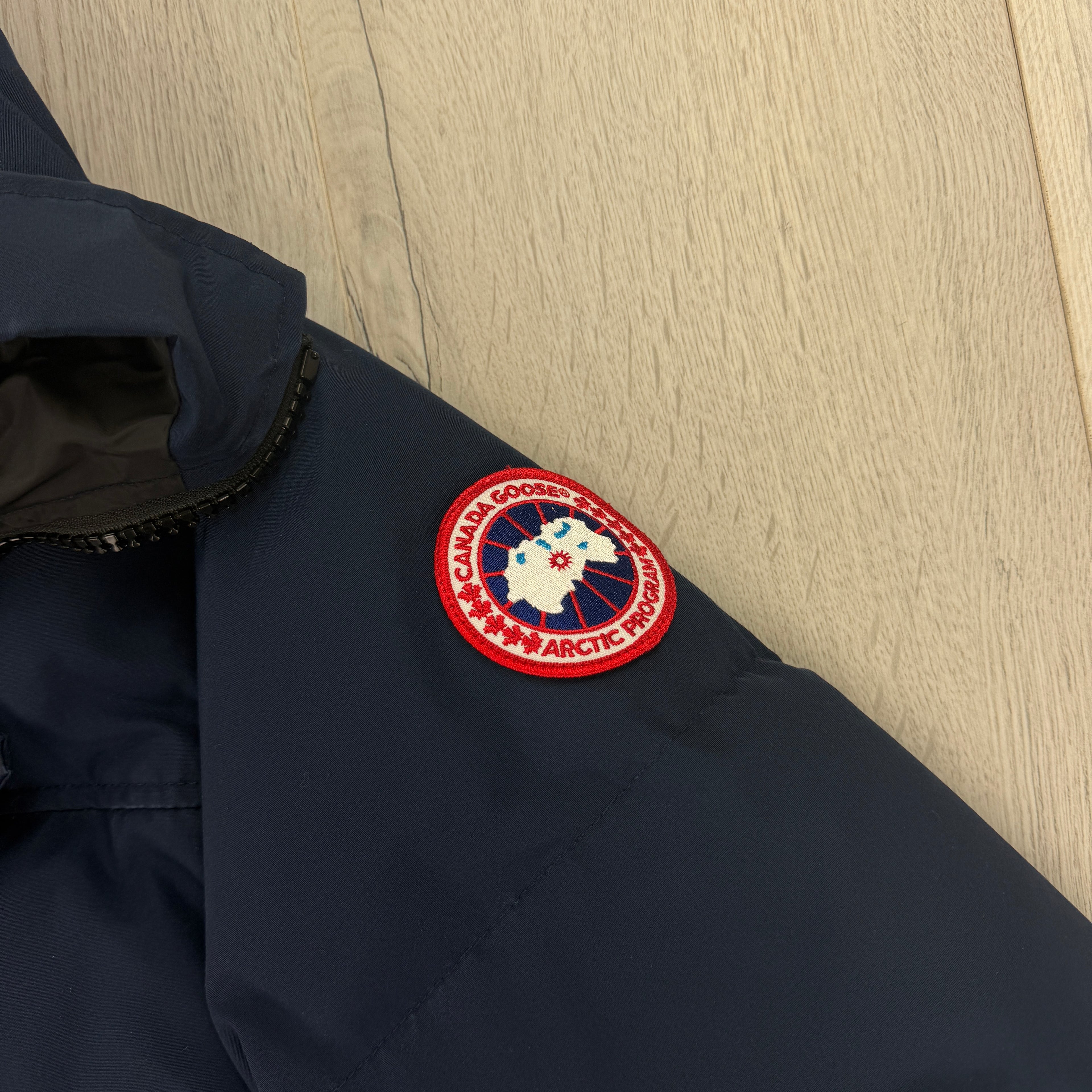 Canada Goose Men’s Navy MacMillan Down Jacket - Large
